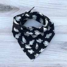 Load image into Gallery viewer, Ghoul Gang, Black Glow-in-the-Dark Bandana