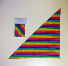 Load image into Gallery viewer, Rainbow Pride Dog Bandanna
