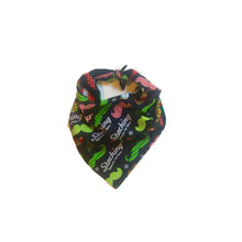 Load image into Gallery viewer, Mustache Holiday Dog Bandana