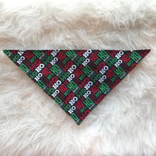 Load image into Gallery viewer, Ho Ho Ho Christmas Bandana