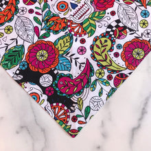 Load image into Gallery viewer, Sugar Skull Bandana
