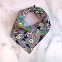 Load image into Gallery viewer, Sushi Dog Bandanna