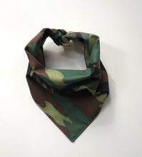 Load image into Gallery viewer, Camo Dog Bandana