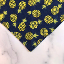 Load image into Gallery viewer, Pineapple Dog Bandana