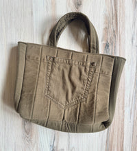 Load image into Gallery viewer, Small Hampden tote - olive green