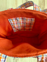 Load image into Gallery viewer, Small Hampden tote - multi plaid