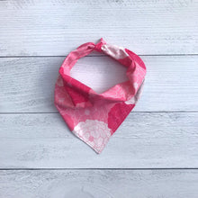 Load image into Gallery viewer, Pink Floral Dog Bandana