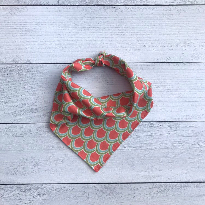 Scalloped Dog Bandana