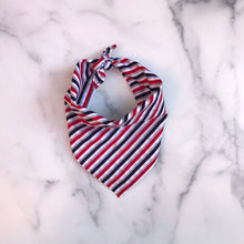 Load image into Gallery viewer, American Dog Bandana - Stripes