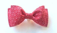 Load image into Gallery viewer, Red Heart Dog Bow Tie