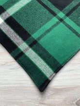 Load image into Gallery viewer, Evergreen Flannel Bandana