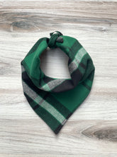 Load image into Gallery viewer, Evergreen Flannel Bandana